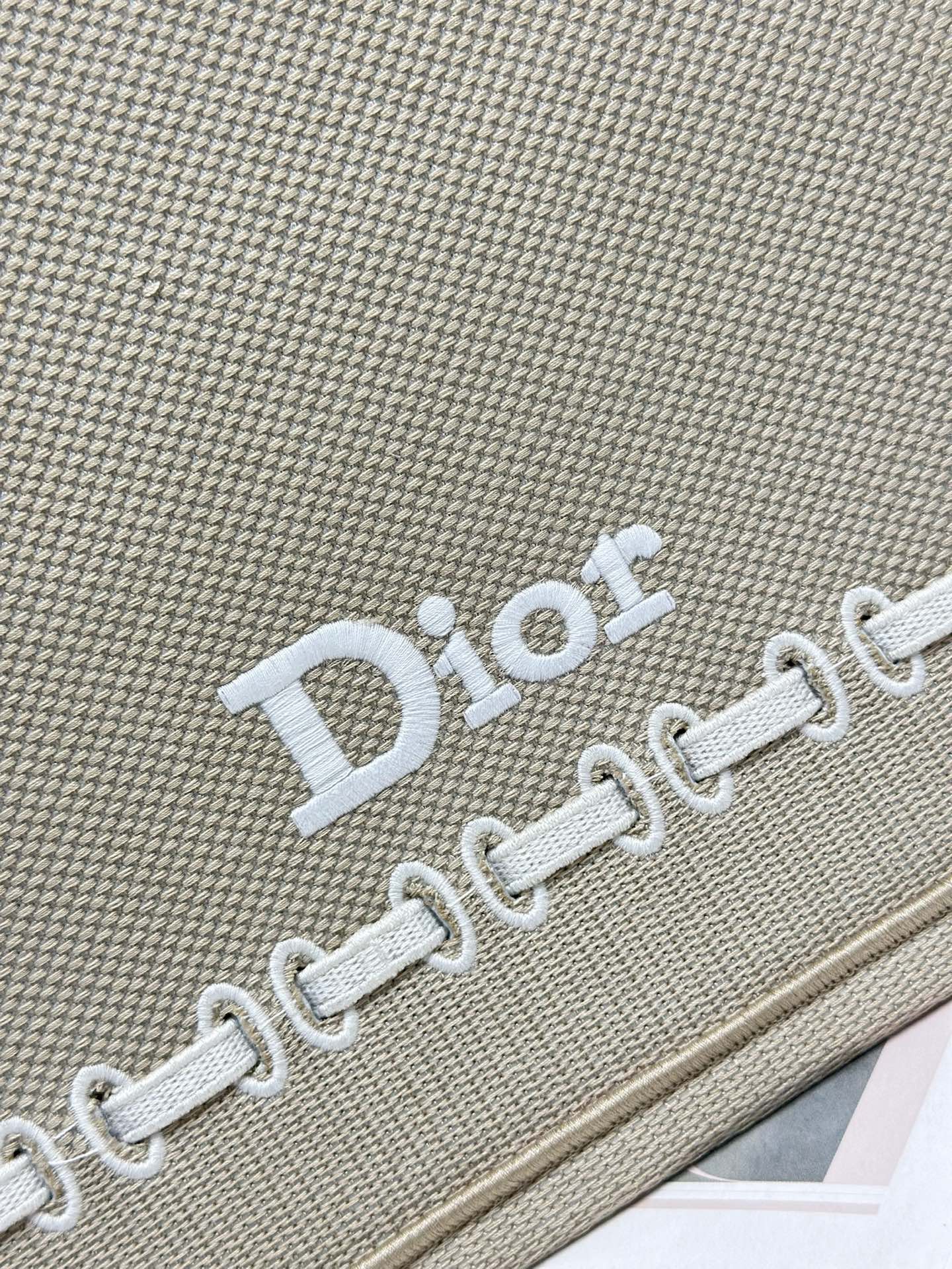 Dior 2026 Book Tote Bag Beige mix White Canvas 290893