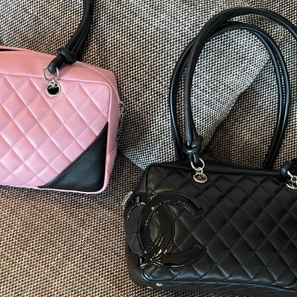 Chanel 2026 Cambon Ligne Bowling Bag 27cm Calfskin