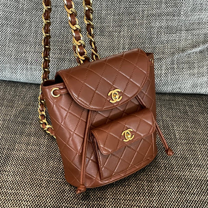 Chanel 2026 Duma Backpack 30cm Calfskin