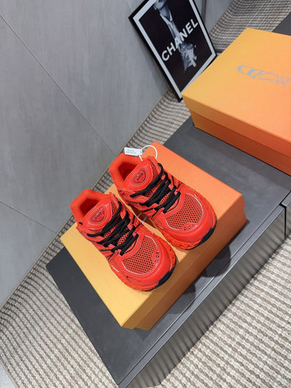 CD B35 NXXT Sneaker Red Rubber Mesh 614258