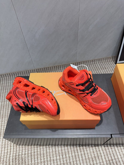CD B35 NXXT Sneaker Red Rubber Mesh 614258