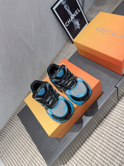 CD B35 NXXT Sneaker Black Blue Rubber Mesh 614260