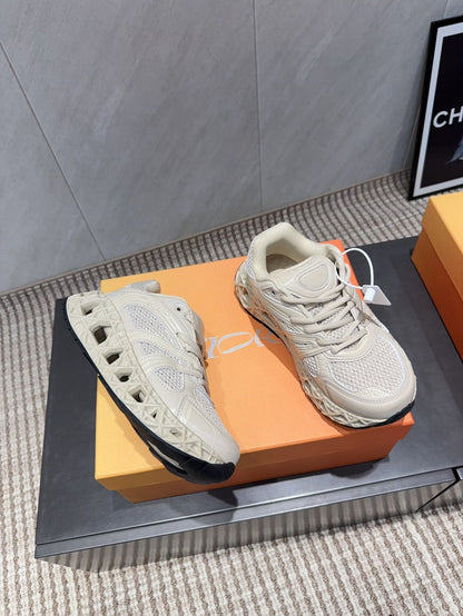 CD B35 NXXT Sneaker Light Taupe Rubber Mesh 614259