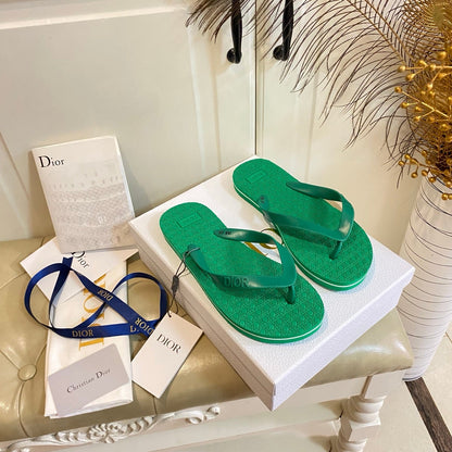 CD Thong Sandal Green Rubber 687621