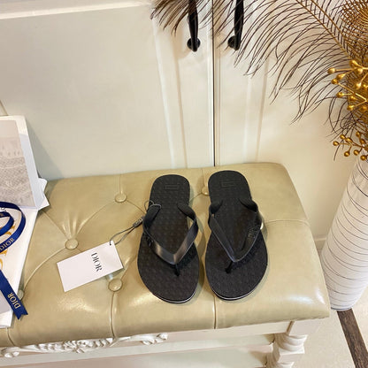 CD Thong Sandal Black Rubber 687623