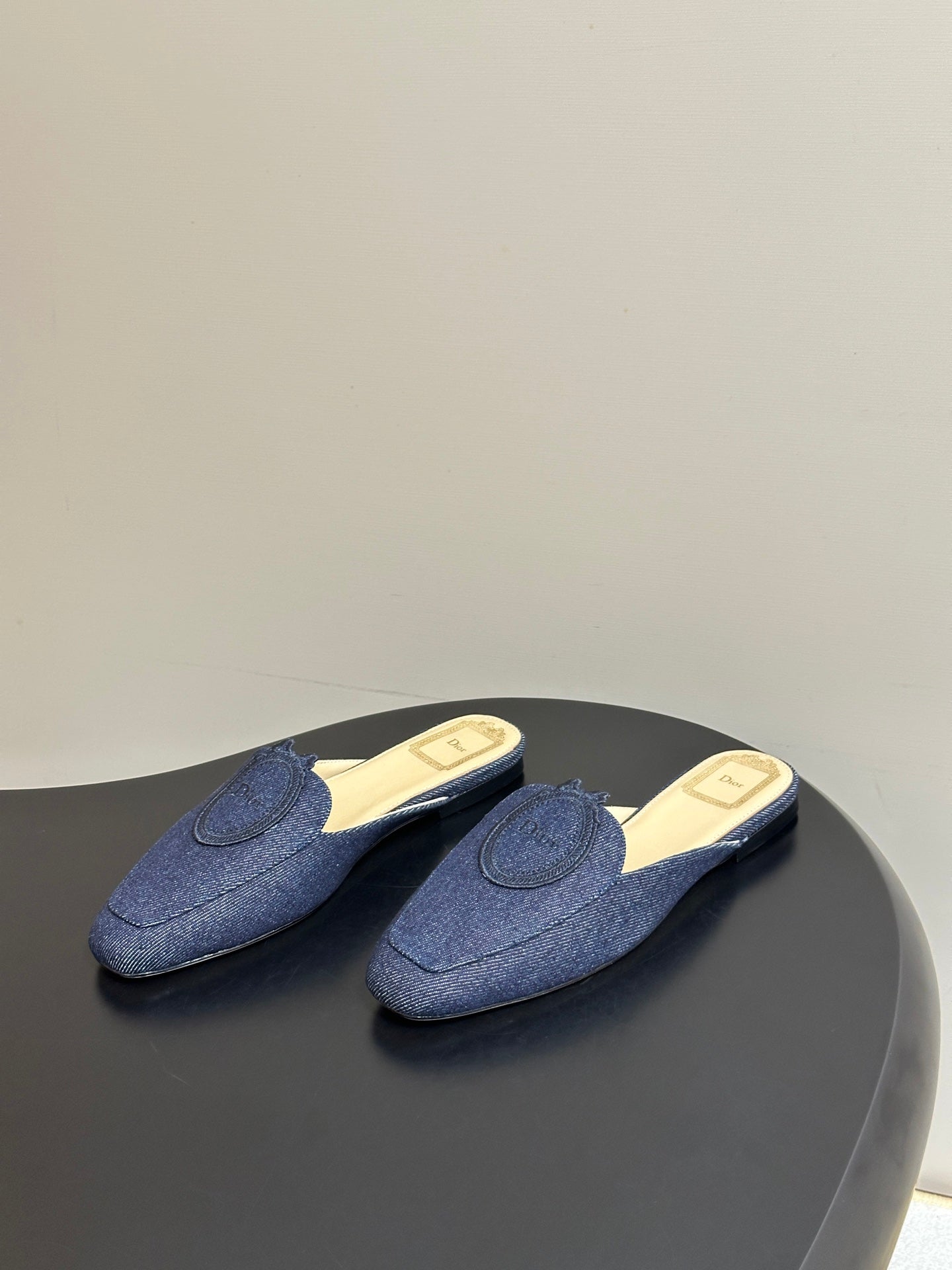 CD Médaillon Mule Dark Blue Denim 834919