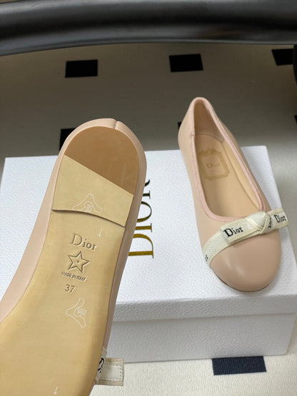 CD J'Adior Ballet Flat Pink Lambskin 834928