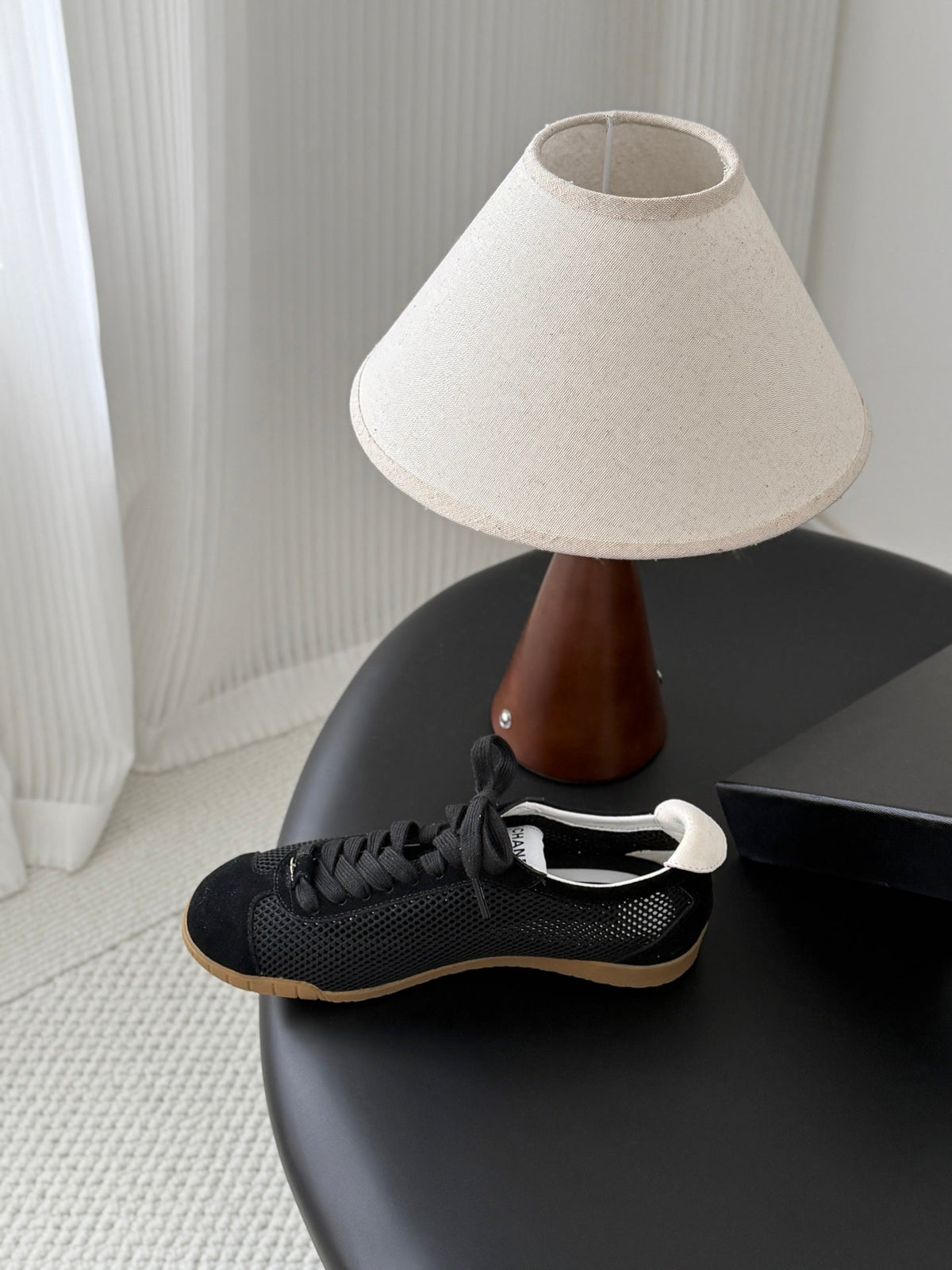 CC 26s Casual Shoes Black Brown Suede 914907