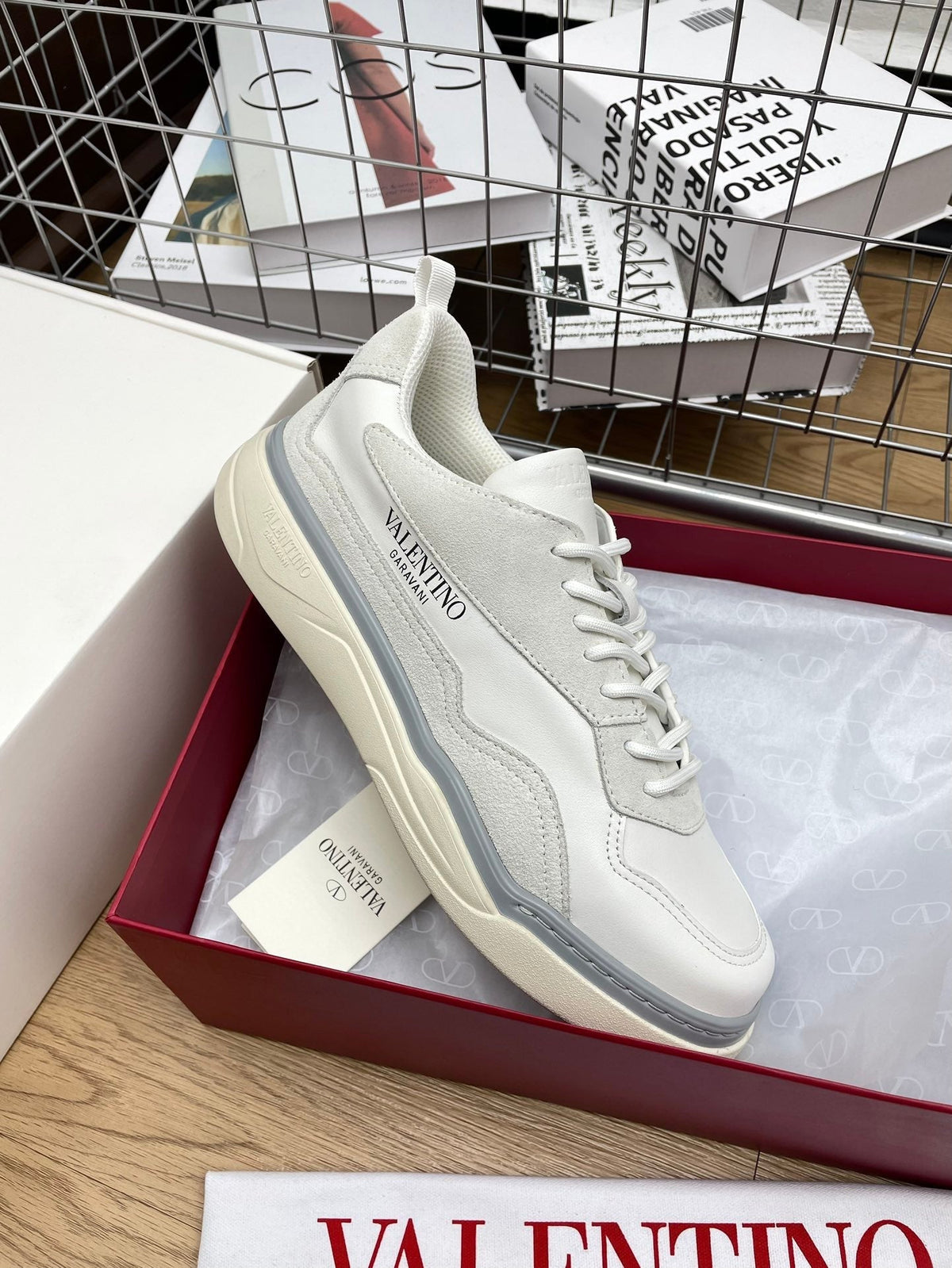 Gumboy Calfskin Sneaker White 990119