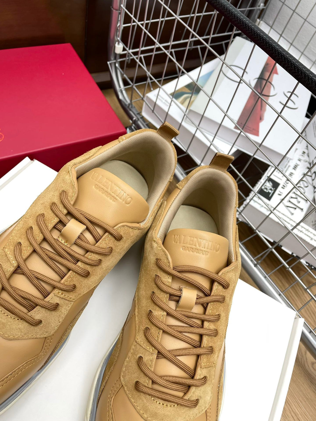 Gumboy Calfskin Sneaker Brown 990117