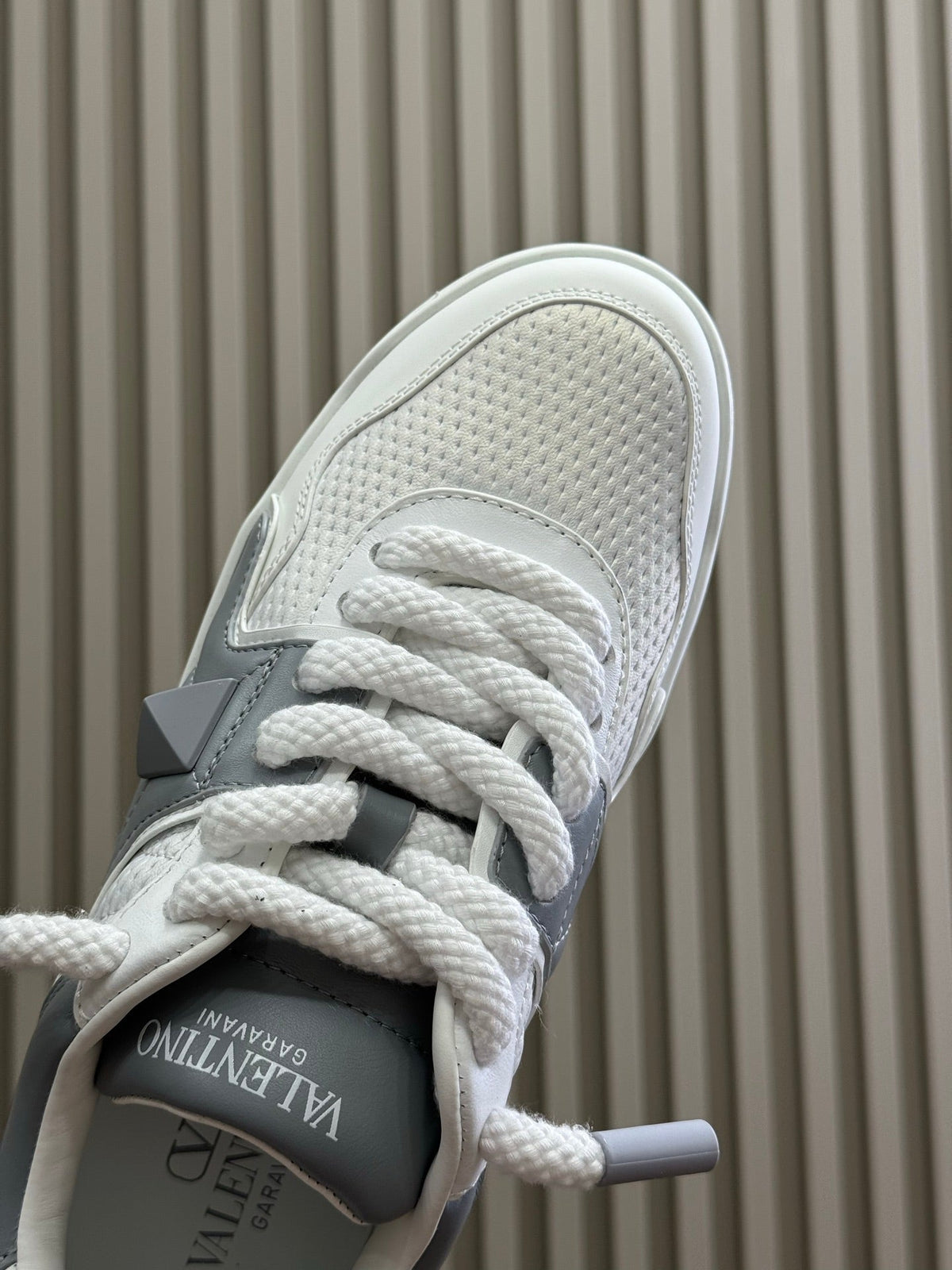 VT 2025 Sneakers White Light Gray Frabic Cowhide 548575