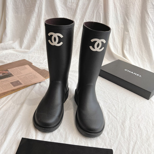 CC 26s Rain Boots Black Rubber 928092
