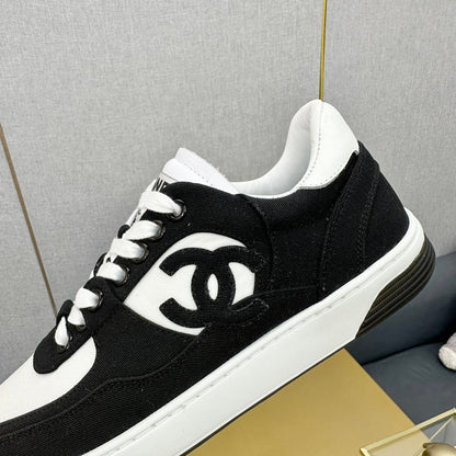 CC 24C Cruise Sneakers Black White Suede Cotton 980933