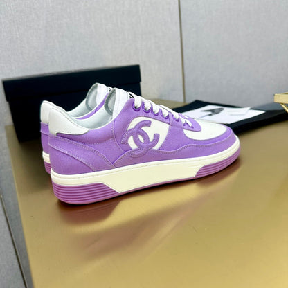 CC 24C Cruise Sneakers Purple White Cotton 980939