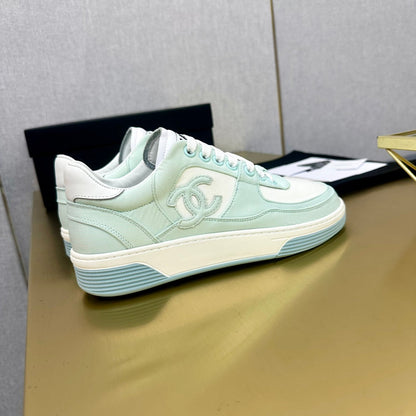 CC 24C Cruise Sneakers Light Turquoise White Cotton 980940