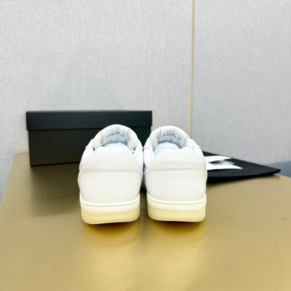 CC 2024 Interlocking Logo Sneakers White Cowhide 980942