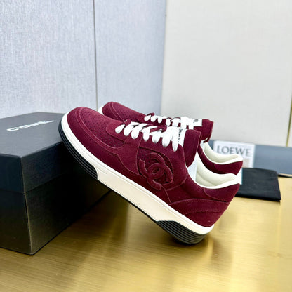 CC 24C Cruise Sneakers Burgundy Suede 980930