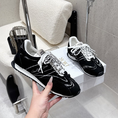 CD D-Sketch Sneaker Black Nubuck Leather 554389