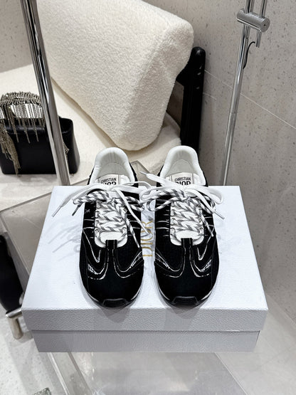 CD D-Sketch Sneaker Black Nubuck Leather 554389