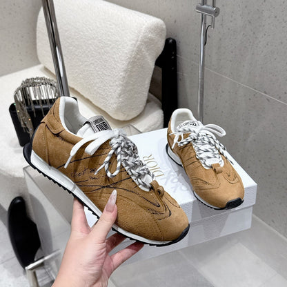 CD D-Sketch Sneaker Brown Nubuck Leather 554390