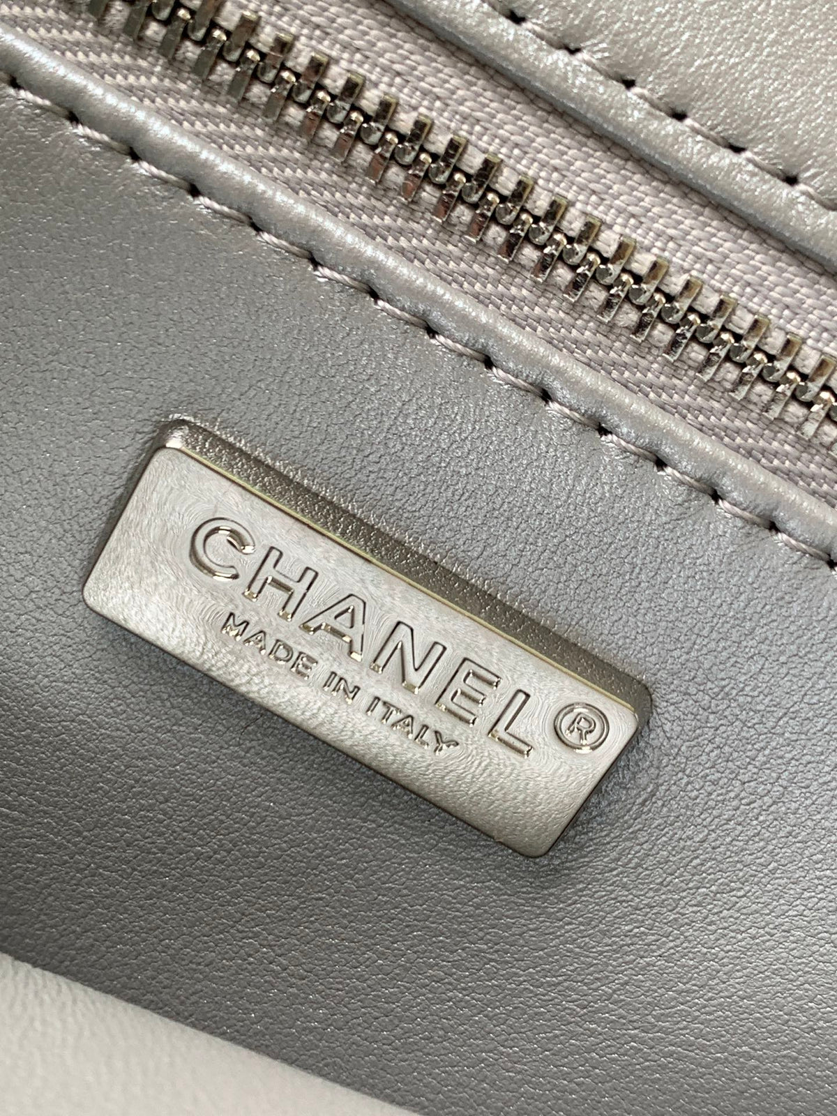 CC 2025 Flap Bag  Black Silver Sequin 298201