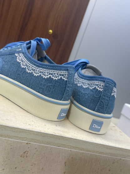 CD Saltwind Sneaker Light Blue Cotton 633081