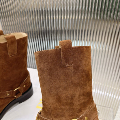 CD 26s Bolt Ankle Boot Brown Suede 924110