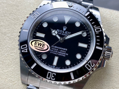 Rolex Submariner 41mm Silver Black