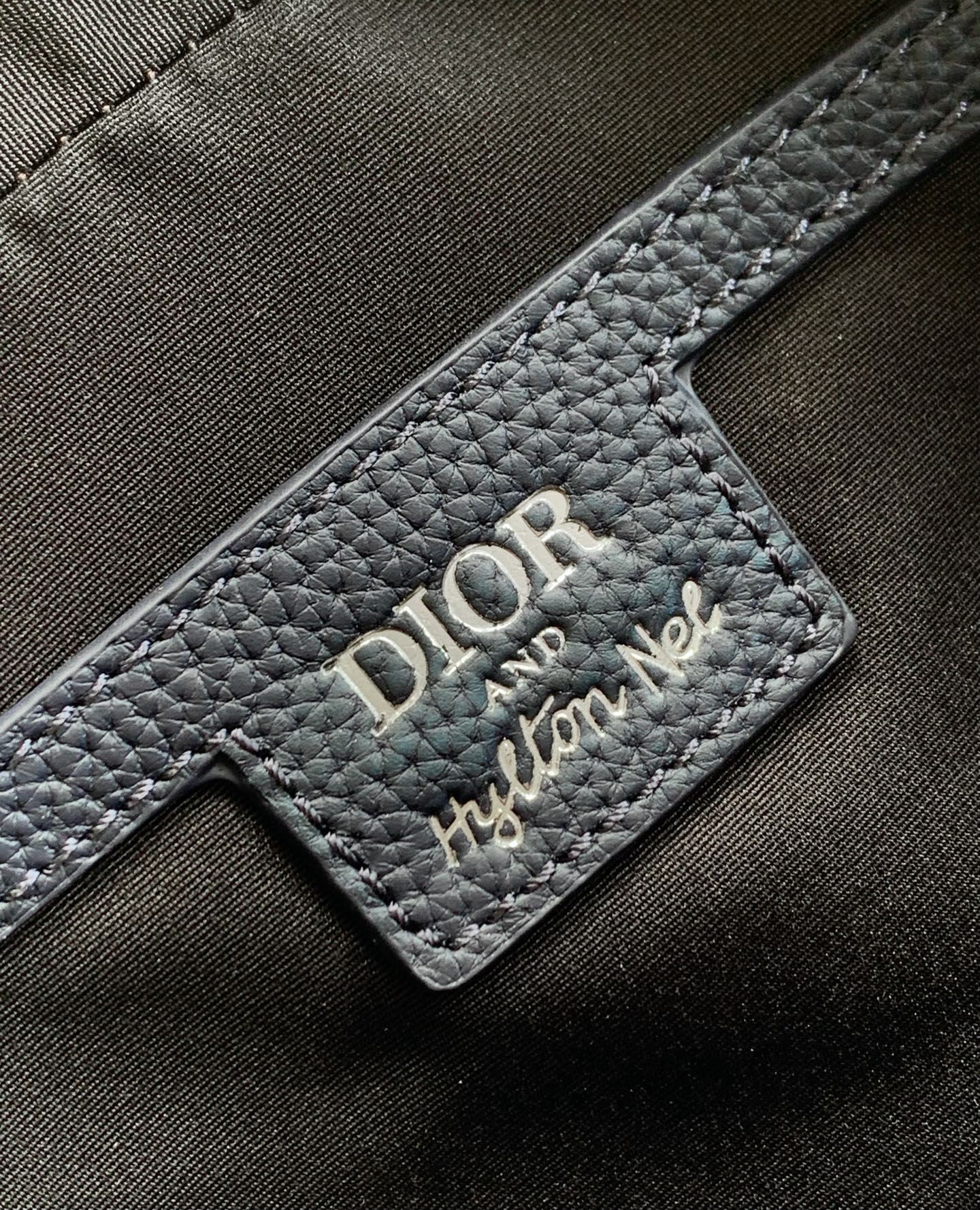 Dior Rider 2.0 Zippered Messenger Bag Navy Blue Cowhide 336245