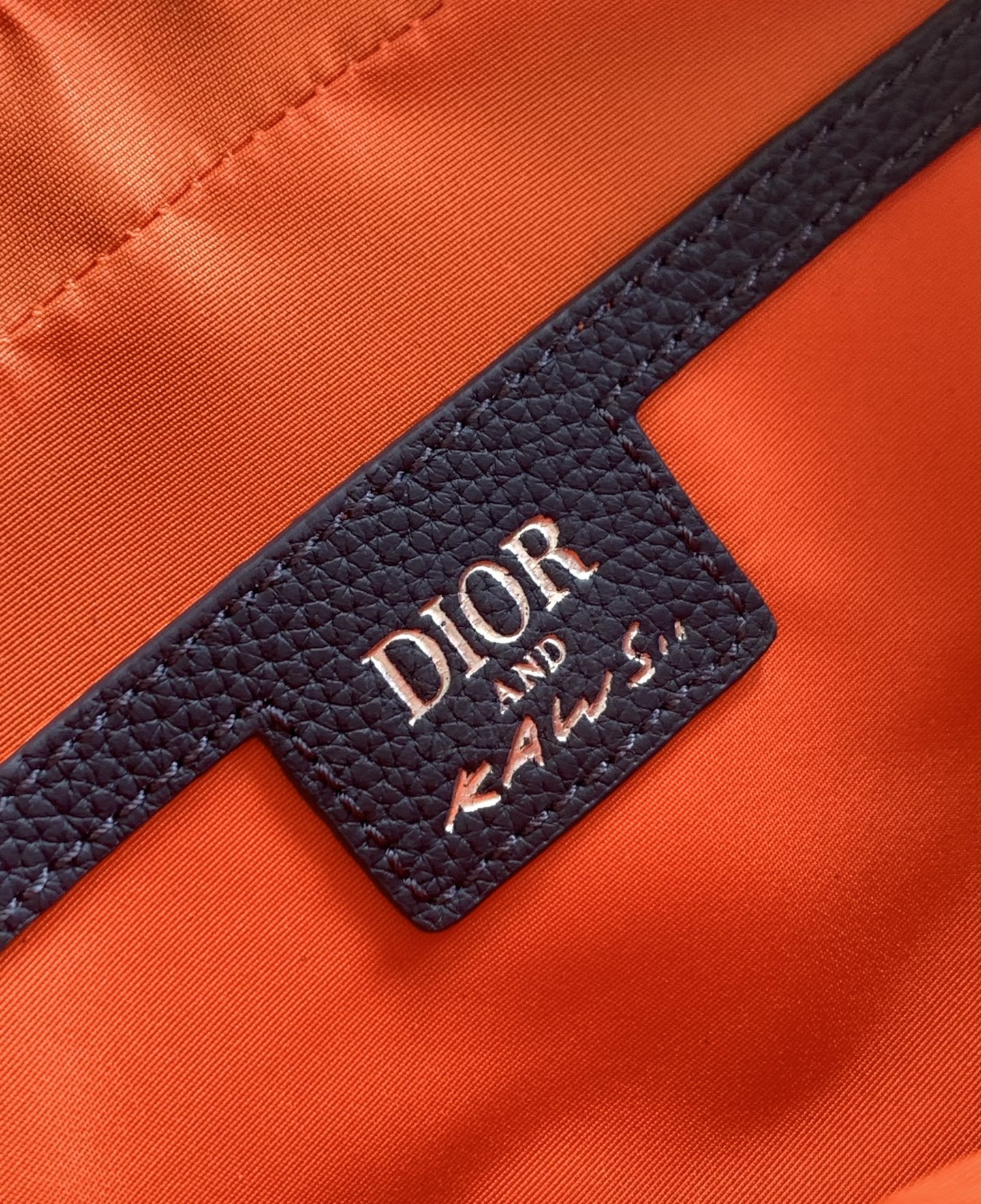 Dior Rider 2.0 Zippered Messenger Bag Navy Blue Cowhide 336236