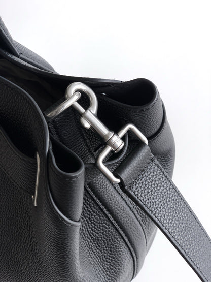 Dior 2026 Normandie Handbag 38cm Black Grained Calfskin 355400
