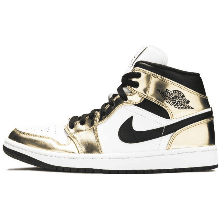 Jordan 1 Mid Metallic Gold Sneakers - Prime Pick | Hype Sneaker