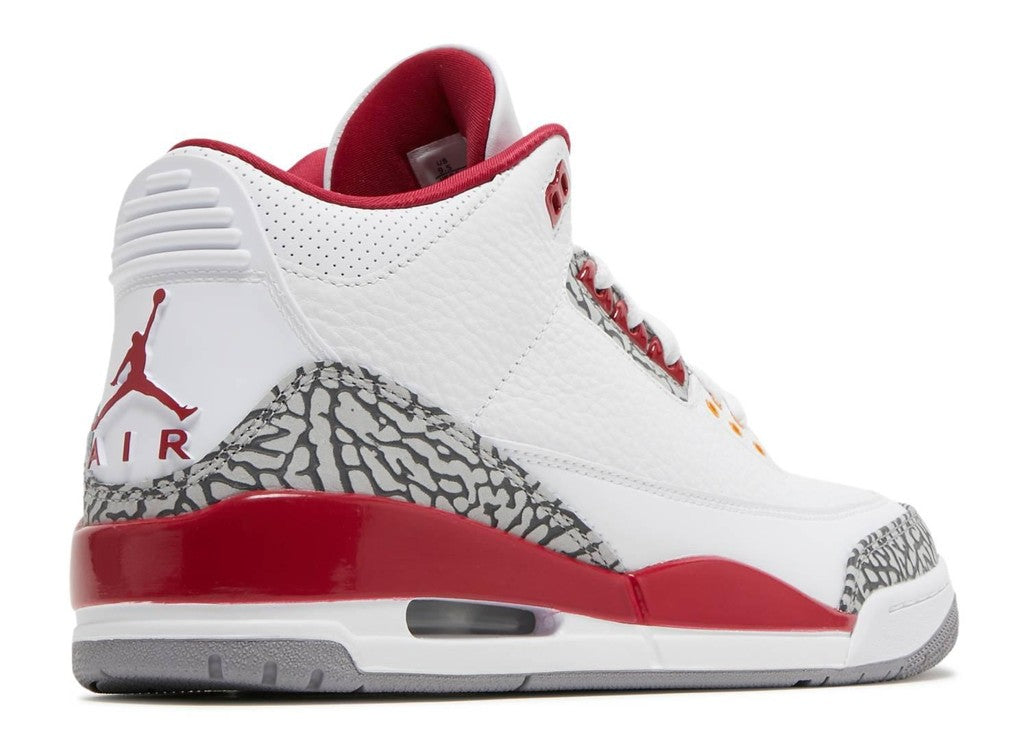 Jordan 3 Retro Cardinal Red Sneakers - Style Staple | Fresh Heat
