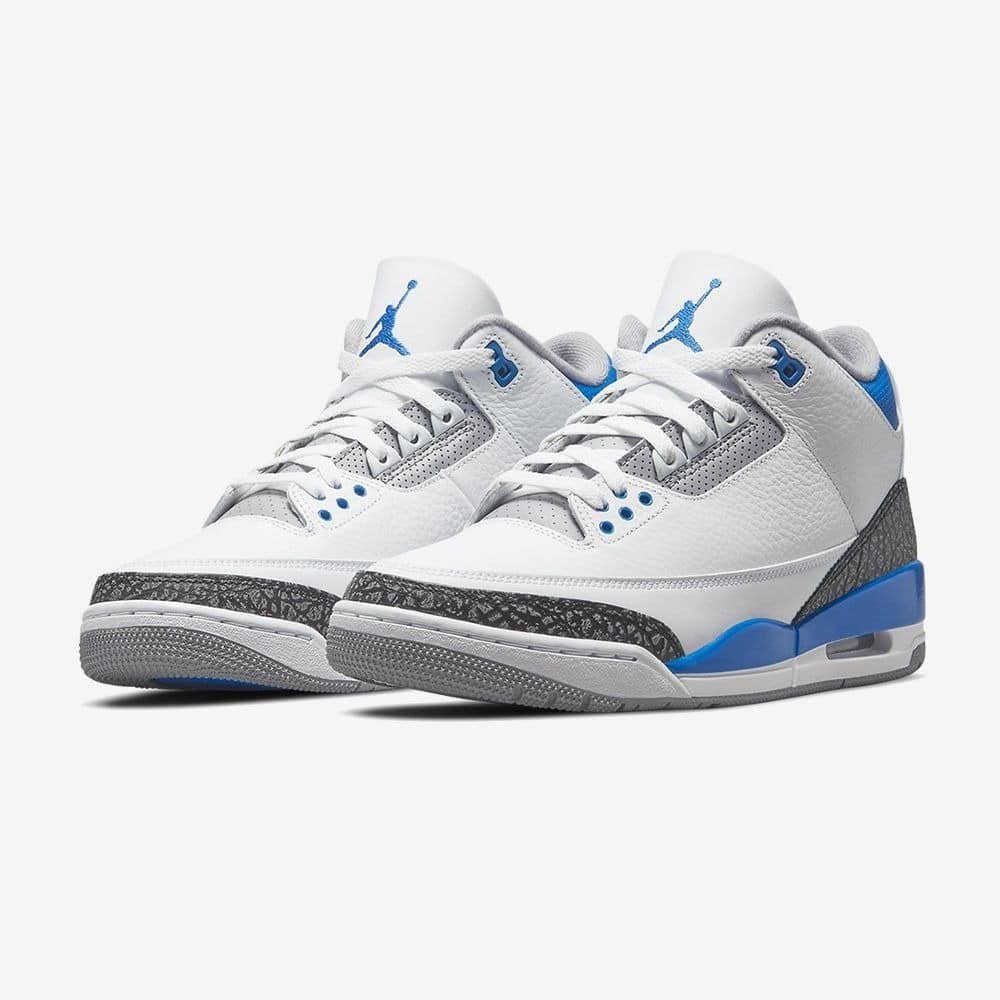 Jordan 3 Retro Racer Blue Sneakers - Head-Turner | Collector's Pick