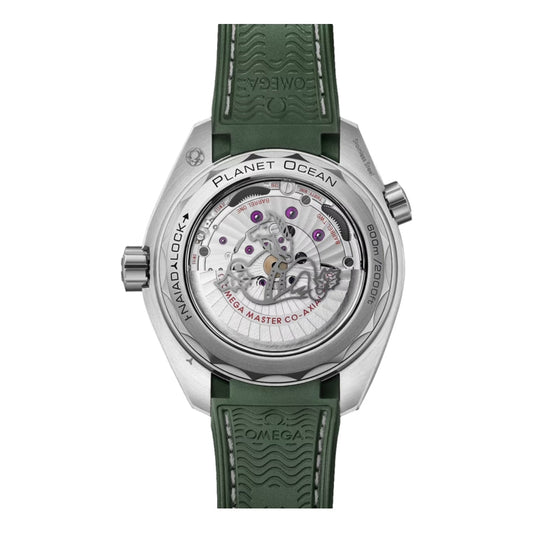 Seamaster Planet Ocean 600M 43.5 mm - Grey on Rubber Strap