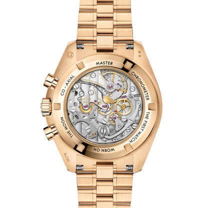 Speedmaster Moonwatch Professional 18K Moonshine™ Gold "Reverse Panda" 42mm - Black on Bracelet