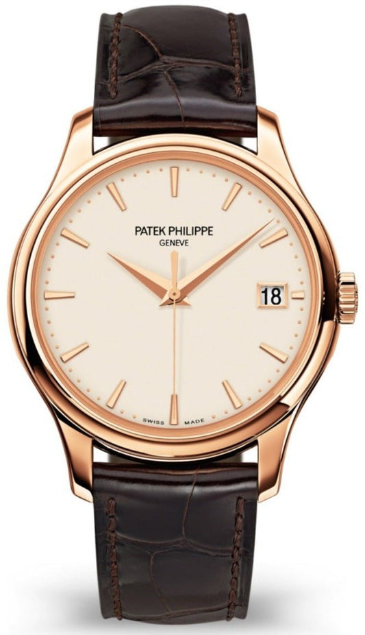 Patek Philippe Calatrava Ivory lacquered Dial - Ref# 5227R-001