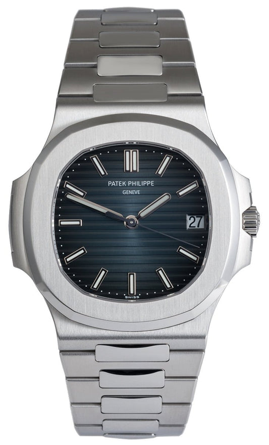 Patek Philippe Nautilus Stainless Steel - Black-Blue Dial - Ref# 5711 - 1A-010