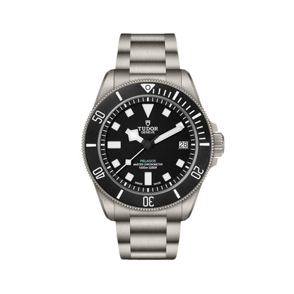 Pelagos Ultra Titanium 43mm - Black on Bracelet w/ Extra Rubber Strap