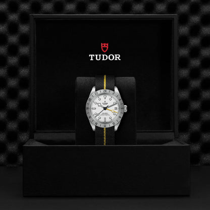 Black Bay Pro GMT 39mm - Opaline on Fabric Strap