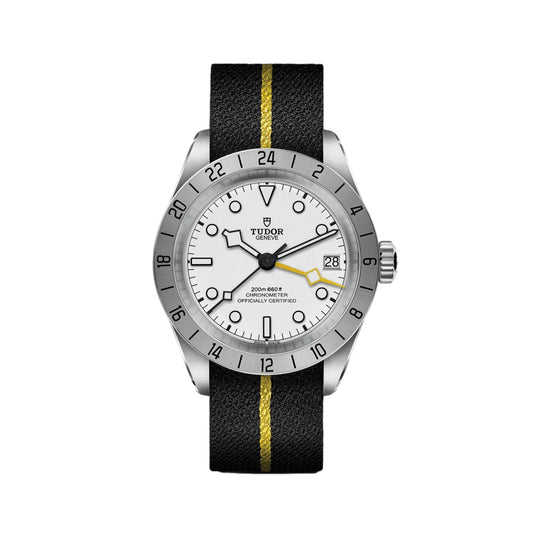 Black Bay Pro GMT 39mm - Opaline on Fabric Strap