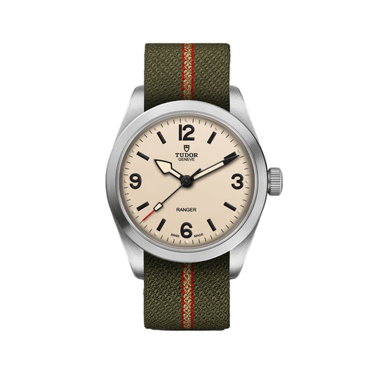 Ranger 36mm - Beige on Fabric Strap