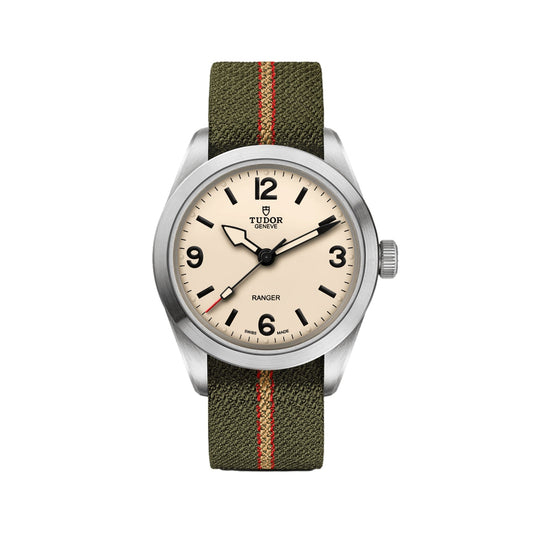 Ranger 39mm - Beige on Fabric Strap
