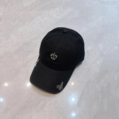 Chrome Hearts Cross‑Patch Baseball Cap