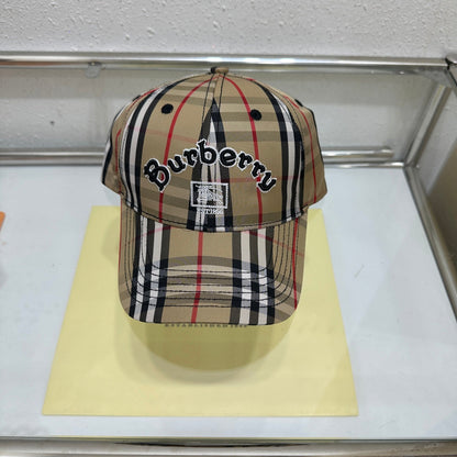 Burberry Check Baseball Cap