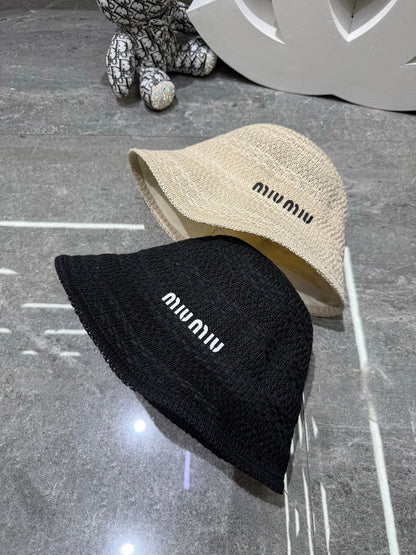 Miumiu Knitted Fisherman Hat