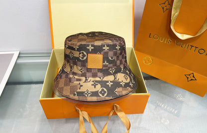 LV Double-sided Camouflage Fisherman Hat