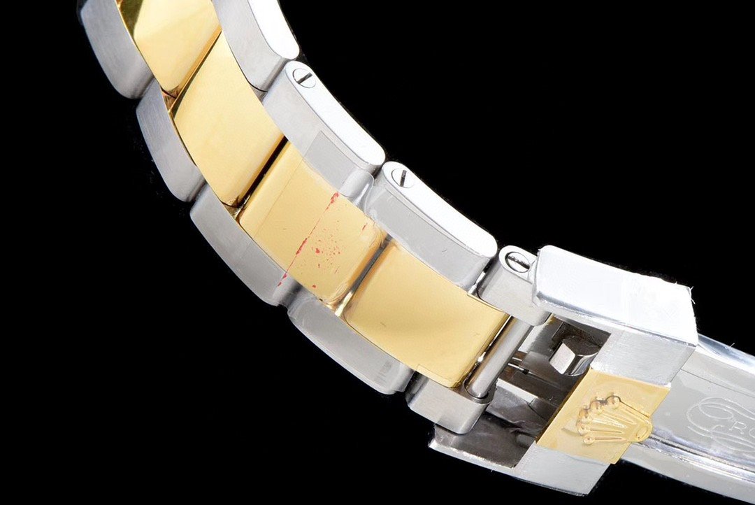 DAYTONA GOLD STEEL CUSTOM MOP DIAL DIAMOND NUMERALS
