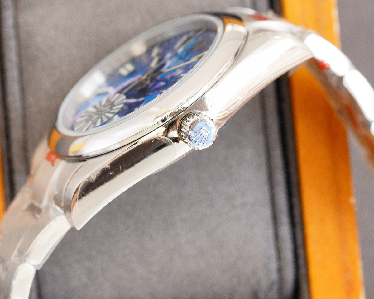 OYSTER 41 STAINLESS STEEL CUSTOM AVENGERS