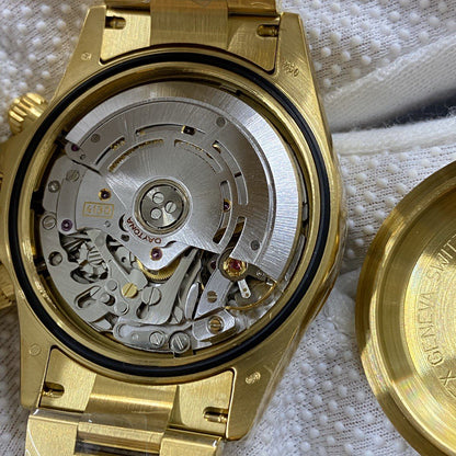 DAYTONA YELLOW GOLD GREEN DIAL 116508